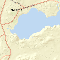 Myrskylä Street Map