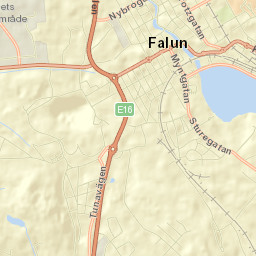 Falun Street Map