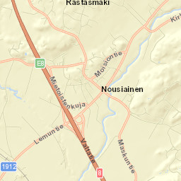 Nousiainen Street Map