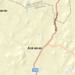 Askainen Street Map