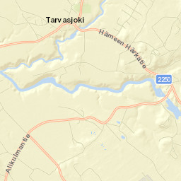 Tarvasjoki Street Map