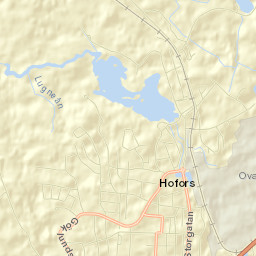 Hofors Street Map