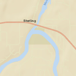 Sterling Street Map