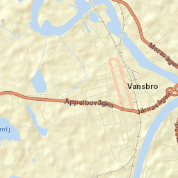 Vansbro Street Map