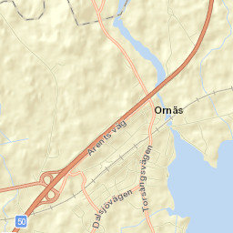 Ornäs Street Map