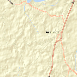 Årsunda Street Map