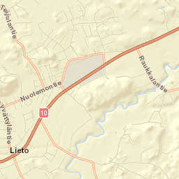 Lieto Street Map
