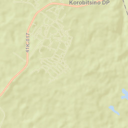 Korobitsyno Street Map