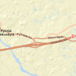 Pyhtää Street Map