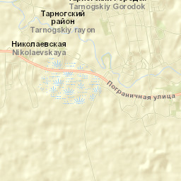 Tarnogskiy Gorodok Street Map
