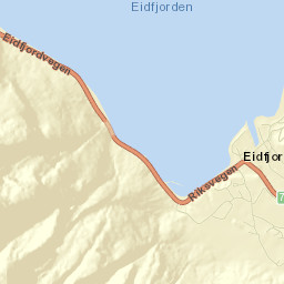 Eidfjord Street Map