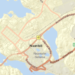 Naantali Street Map