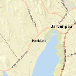 Järvenpää Street Map