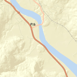 Flå Street Map