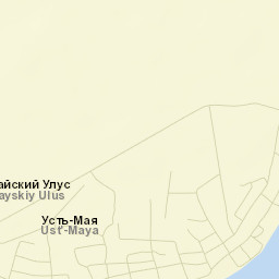 Ust-Maya Street Map