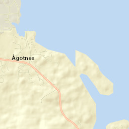 Ågotnes Street Map