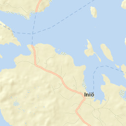 Iniö Street Map