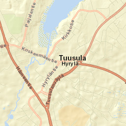 Tuusula Street Map