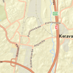 Kerava Street Map