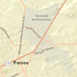 Porvoo Street Map