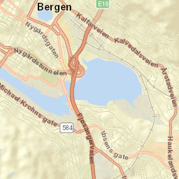 Bergen Street Map