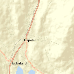 Espeland Street Map