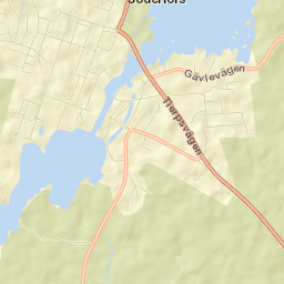 Söderfors Street Map
