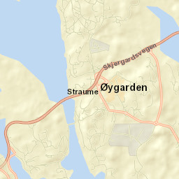 Straume Street Map
