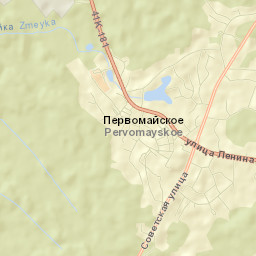 Pervomayskoye Street Map