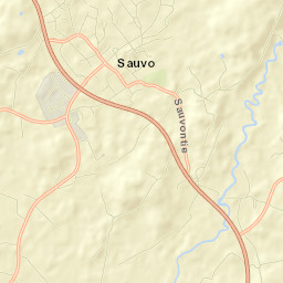 Sauvo Street Map