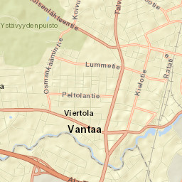 Vantaa Street Map