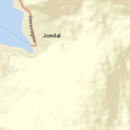 Jondal Street Map