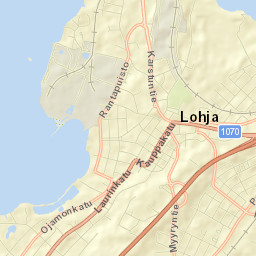 Lohja Street Map