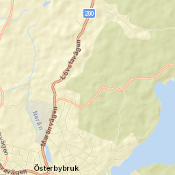 Österbybruk Street Map
