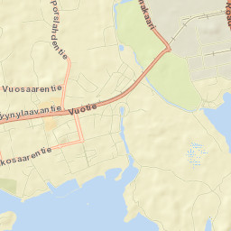 Vuosaari Street Map
