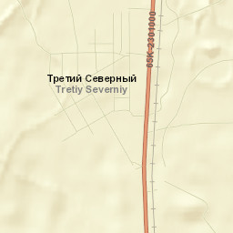 Tretiy Severnyy Street Map