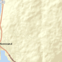 Noresund Street Map