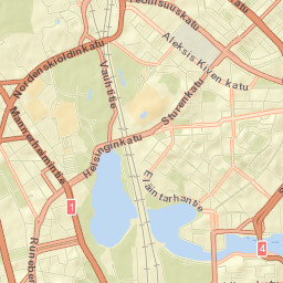 Kallio Street Map
