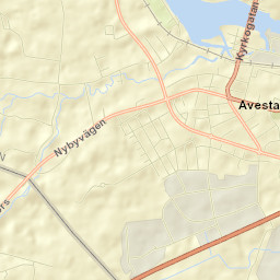 Avesta Street Map