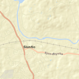 Siuntio Street Map