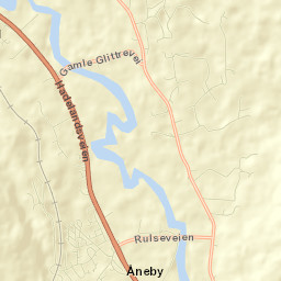Åneby Street Map