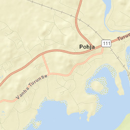Pohja Street Map