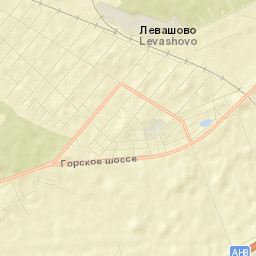 Levashovo Street Map