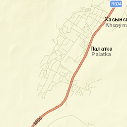 Palatka Street Map