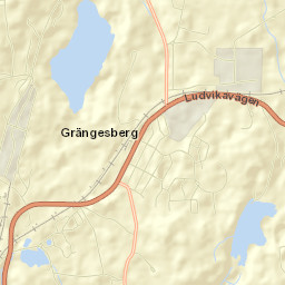 Grängesberg Street Map