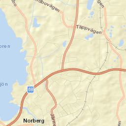 Norberg Street Map
