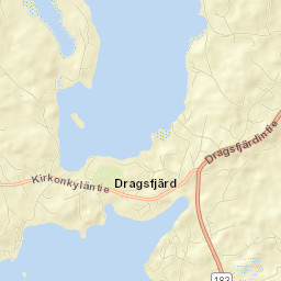 Dragsfjärd Street Map