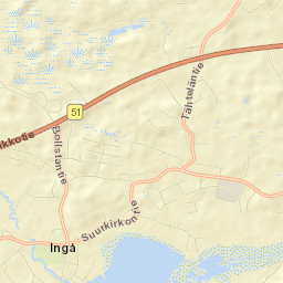 Ingå Street Map