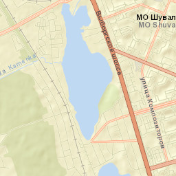 Shuvalovo Street Map