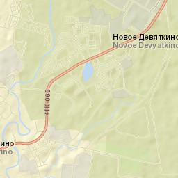 Novoye Devyatkino Street Map